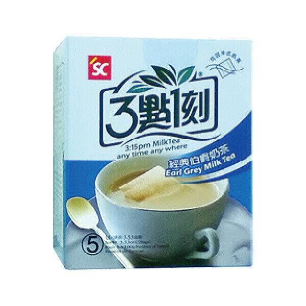 

Тайваньский чай Three O Clock Quarter Original Milk Tea 100 г 5 пакетиков в гонконгском стиле Earl Grey Milk Tea