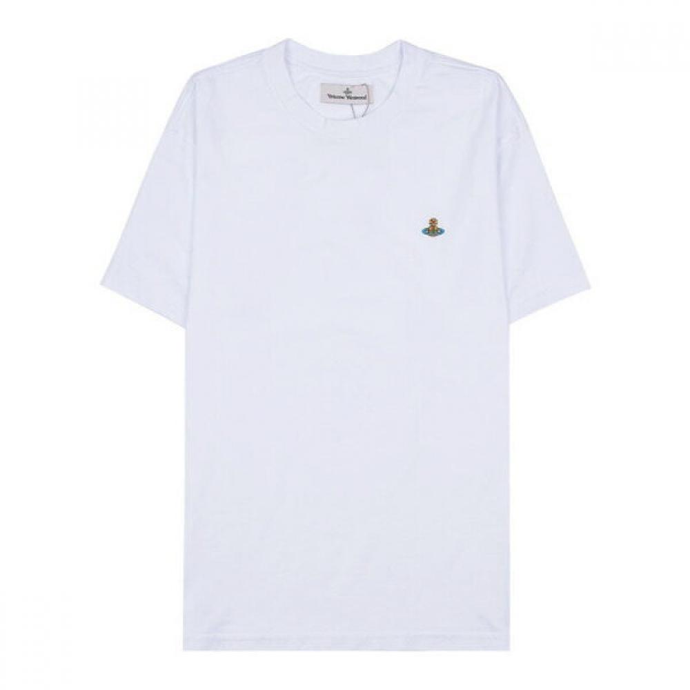 

Vivienne WeSTwood Luxury Men S Orb Logo Хлопковая футболка 3g010013 J001m A XL