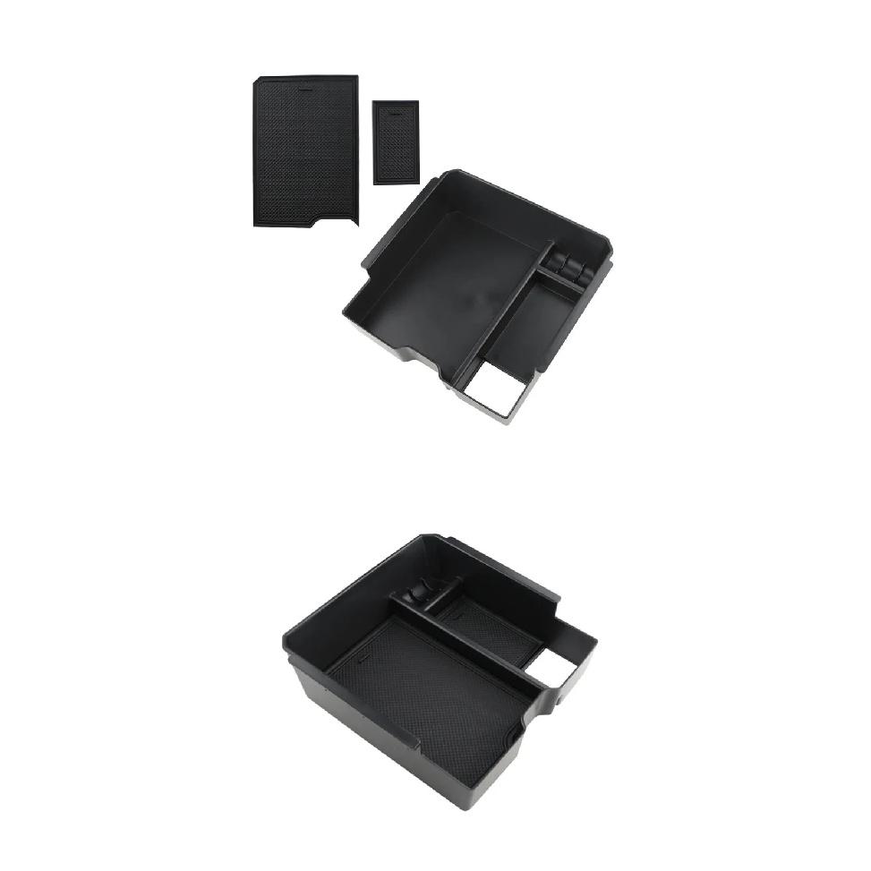 ABS Armrest Storage Box For Ford Ranger Everest 2023 2024 2025 Organiser Centre Console Tray Car Accessories