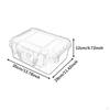 Hard Carrying Case Organizer Box Tool Storage with Foam Insert for Accessories Camera