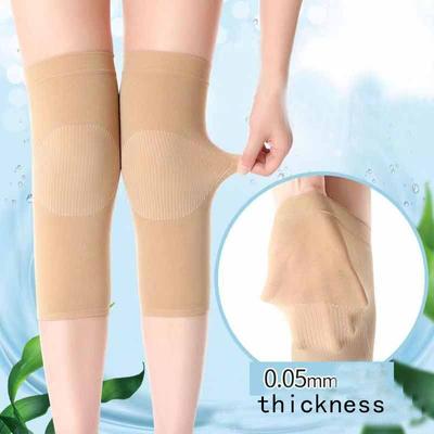 Summer Ultra-thin Models of Breathable Non-marking Knee Warm Prevention of Old Cold Legs Men and Women Air-conditioning Room Knee Pads