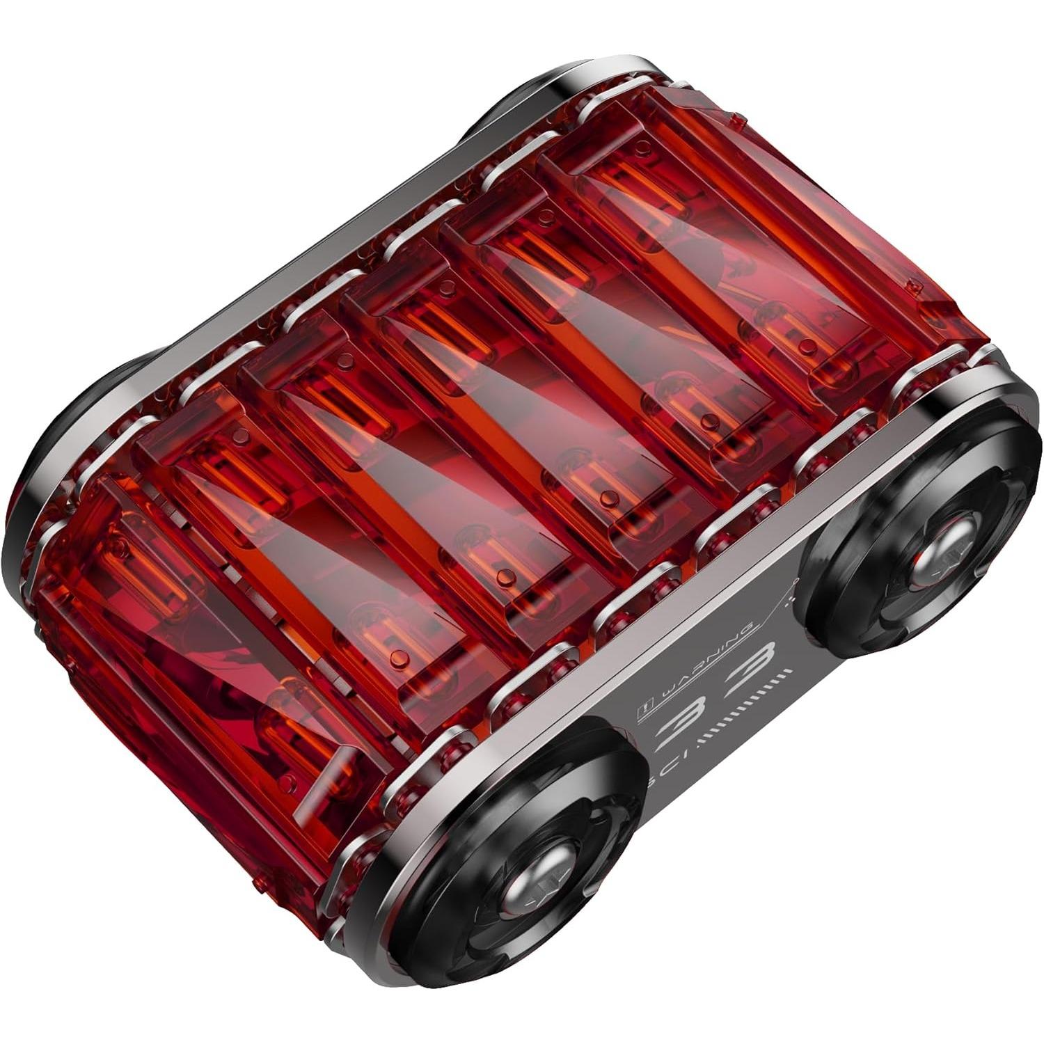 

Игрушка-фиджет для взрослых, помогает снять стресс, беспокойство, напряжение, способствует концентрации внимания, дизайн в форме танка, металлический материал, высокоточное производство 4.9*3.5*1.9cm красный