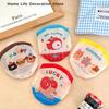 Cute Cartoon Mini Foldable With Photo Reflector Fan Lightweight Portable Summer Fan Outdoor Handheld Round Convenient Pocket Fan