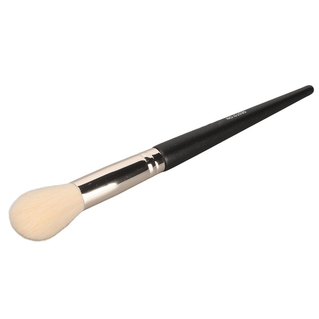 Makeup Blush Brush Round Head Dense Brush Hair Lint Free Synthetic Portable Cosmetic Brush