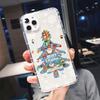 Christmas Cartoon New Year Gift Silicone Phone Case for IPhone 15 14 13 12 11 Pro Max X XR XS Soft Cover for IPhone 7 8 Plus SE2