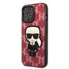 Karl Lagerfeld KLHCP13LPMNIKPI iPhone 13 Pro / 13 6.1" hardcase red Monogram Ikonik Patch