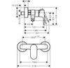 Hansgrohe Rebris S Mixer Black Matte 72643670
