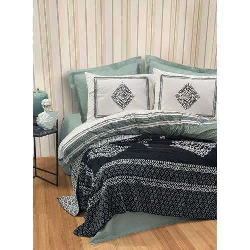 

Хлопковая коробка, двойное одеяло, набор пододеяльников Hardy Green