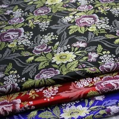 100x75cm Mongolia Robe Cloth Chiński jedwab Brocade Jacquard Weavea Fabric DIY Bag Book Cover Performance Clothes