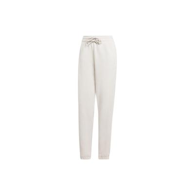 X Stella McCartney Pantaloni de trening regular cu logo solid, fleece, cu manșete, din tricot, joggers, pentru femei, partea de jos, roz-perlat IU0876