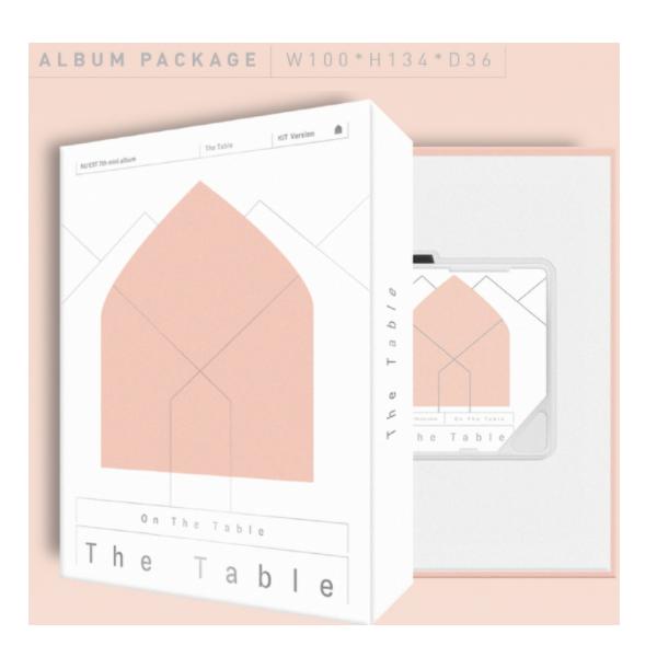 NU'EST - The TABLE / 7TH Mini Album (Kihno Version) ( Kpop )