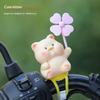 Bike Handlebar Decorations Exquisite Weatherproof PVC Ornaments for Touring Bikes Road Trip Decor