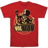 Men's Volbeat Baron Samedi T-shirt  Red