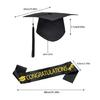 2025 Graduation Caps Graduation Sash 2025 Set Graduation Caps and Graduation Stoles for Adult Women Man Gifts