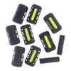 1/3/5Pcs New Motorcycle Bumper Reflective Blocks Crash Bar Protection Universal Anti-Scratch Plastic Pads Engine Anti Drop Guard