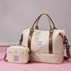 Reisetasche mit großem Fassungsvermögen und Schuhfach, Nass-/Trockentrennung für Schwimmen & Fitness
