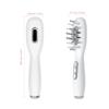 Electric Scalp Massage Comb Red Blue LED Light Therapy  Vibration Massage Brush Anti-Hair Loss Medicine Scalp Oil Applicator