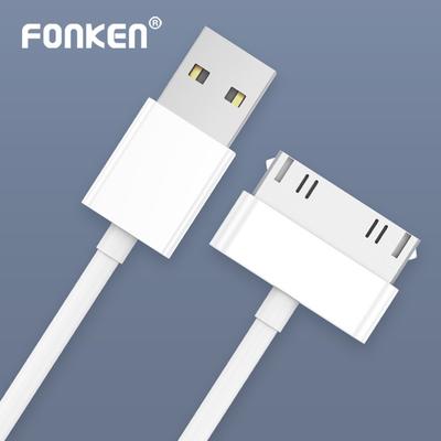 FONKEN 30-poliges USB-Kabel für i-Phone 4S 4 3GS i-Pad 1 2 3 i-Pod-Ladekabel, Schnelllade-Datensynchronisations-Adapterkabel