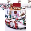 Colorful Electric Toy Train Set With Lights Music And Holiday Cheer For Kids