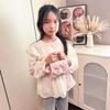 Style Chinese Embroidery Kids Trendy Bag Pu Material Fun Pattern Outings Summer