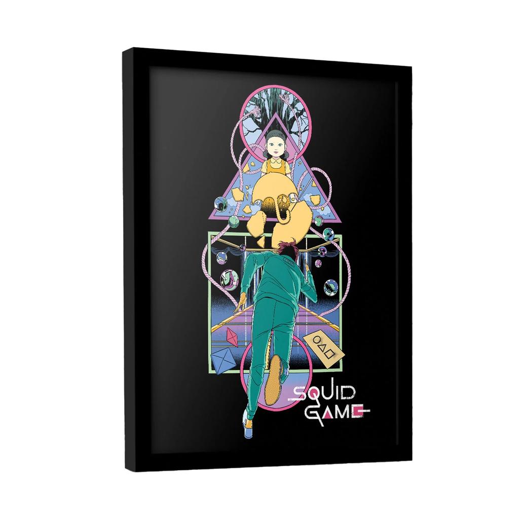 Squid Game 2 Running Framed Poster