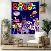 Digital Circus Wall Decor Tapestry Art For Pet Memorial Birthdaywedding Party Backdrop Family Gift