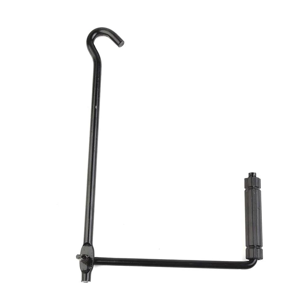 Auto Stalen Krukhendel Garage Band Wiel Wielbout Sleutel Kruk Snelheid Handvat Gereedschap Voor Schaar Krik Lifter Met Enkel Gat