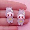 10pcs Resin Cartoon Animal Pendant, DIY Jewelry Making Earrings, Necklaces, Keychains, Jewelry Accessories