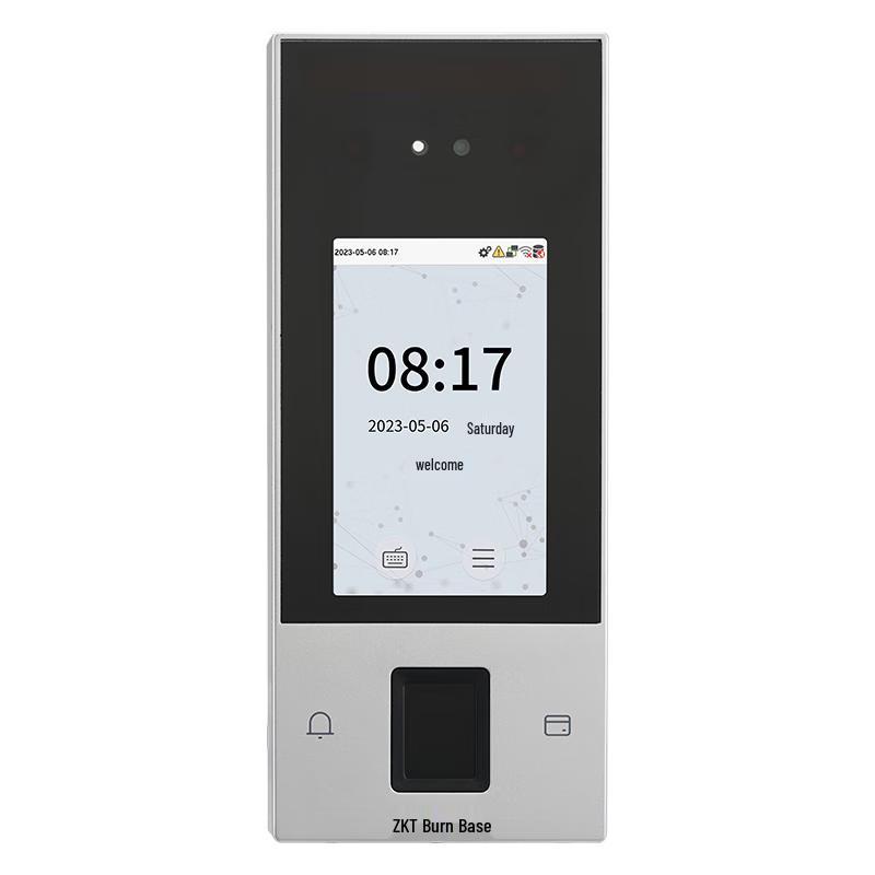 ZKTECO Facial Fingerprint IC Card Attendance & Access Control System CN plug (adapter included)