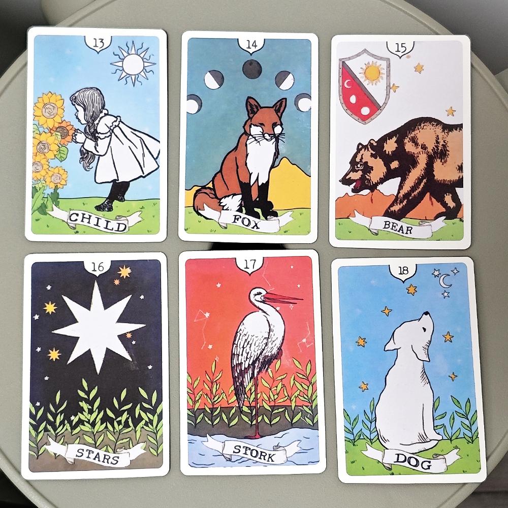 36 Pcs Lenormand Cards Pixie's Whisper Lenormand Deck 9*6cm