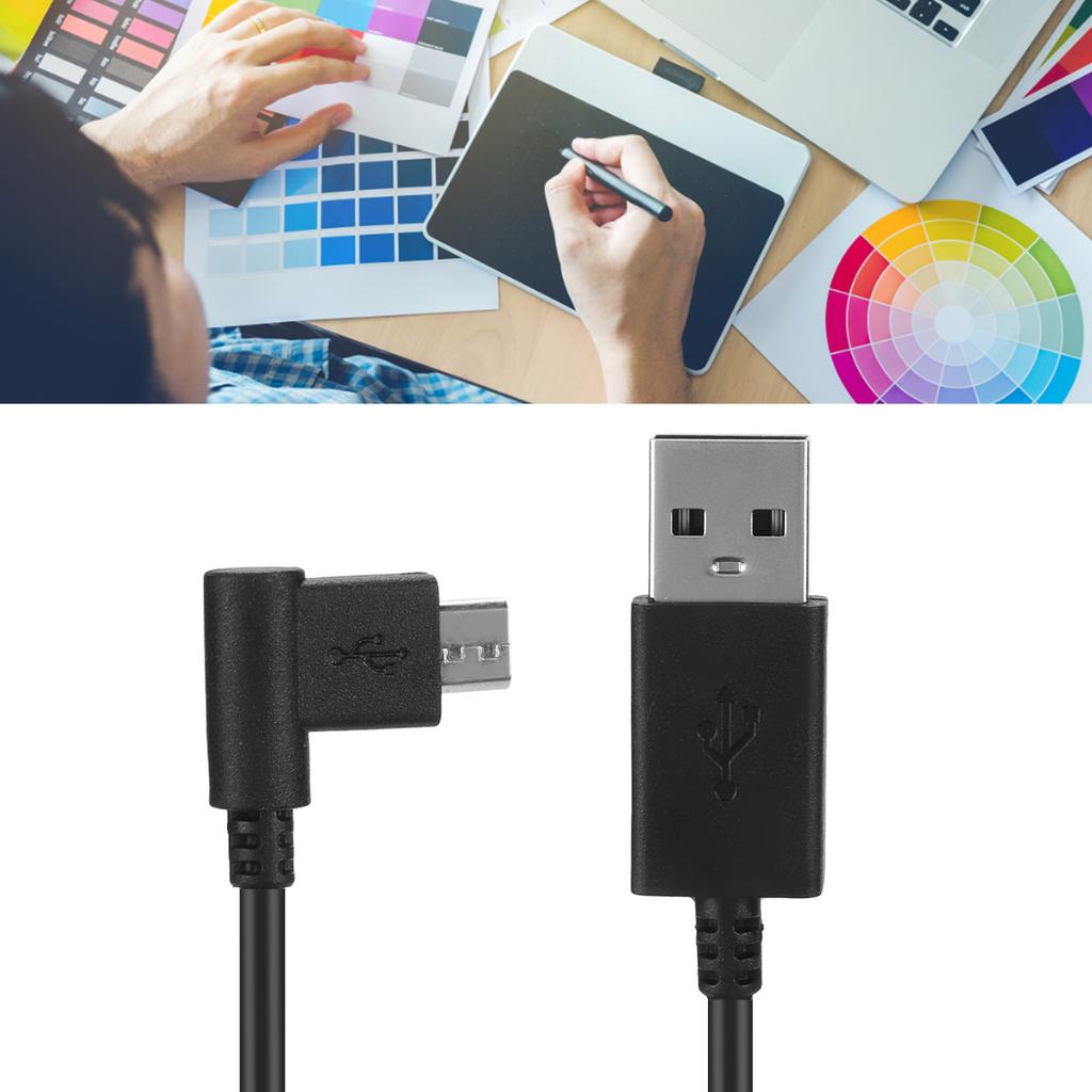 Drawing Tablet Cable 5.9Ft Long Pvc Nickel Plated Rustproof Durable Usb Cable For Wacom Intuos Ctl472 672 Cth480 490 690