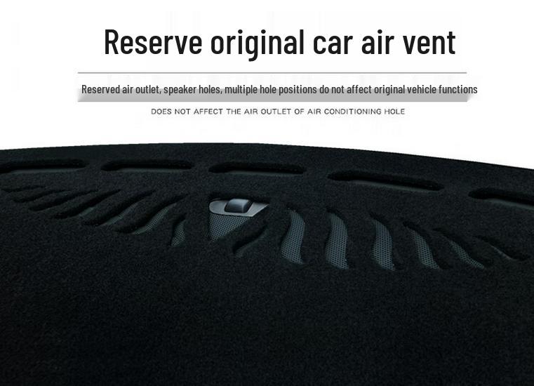 Anti-glare Sunshade Mat for Hongqi EQM5 Console & Dashboard