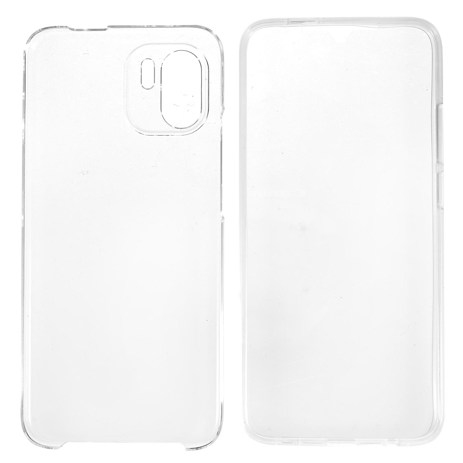 

Detachable PET Screen Protector Phone Case for Xiaomi Redmi A1 4G/A2 4G TPU+Acrylic Shockproof Protective Cover A