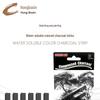 Sketch Square 6-Piece Set: Soft, Medium & Hard Carbon Sticks, Quick Sketch Charcoal & Graphite Pencils for Art & Doodling.