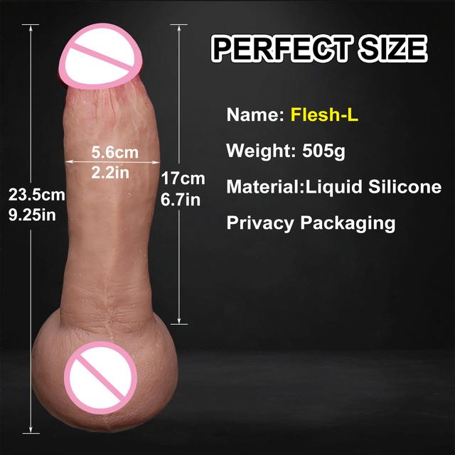 Cheap Soft Skin Feel Realistic Thick Dildo Gay Masturbators Silicone Dick Big Suction Cup Penis Anal Plug Sex Toy for Men Women