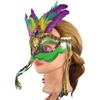 Hollow Out Peacock Feather Mask Party Supplies Venice Masquerade Masks Queen Carnival Mask  Costume
