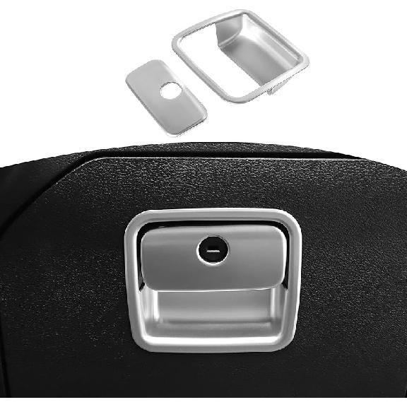 RT-TCZ For Jeep JL Glove Box Compartment Latch Handle Trim Cover For Jeep Wrangler JL JLU 2018-Present For Gladiator JT -Present Red Interior
