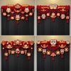 Non-woven Lunar Year Decor Festival Supply  For Spring Festival Traditional Vietnam