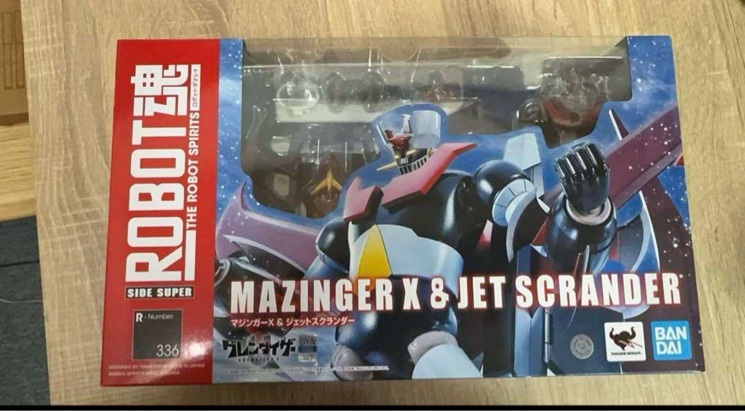 

[USED] ROBOT Spirits Mazinger X & Jet Scrander