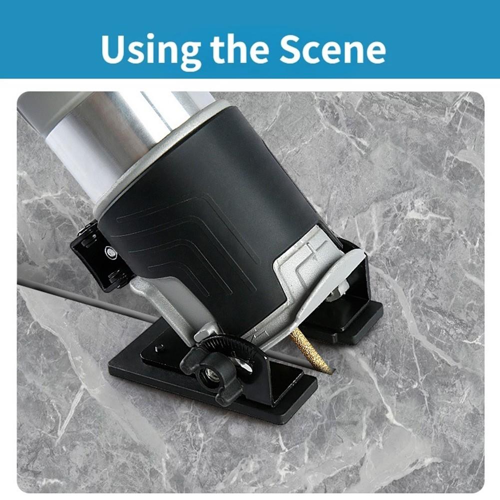 Router Tilt Base To Trim Laminates Power Tool Parts Woodworking Cutter Trimmer