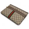 Auth GUCCI GG Supreme Ophidia Clutch Bag Brown Canvas Women’s gu5440cc
