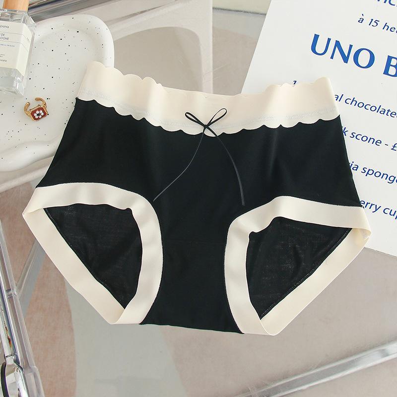 

Женское нижнее белье Модальные трусики Мягкие антибактериальные трусы со средней талией 5А для женщин One Size