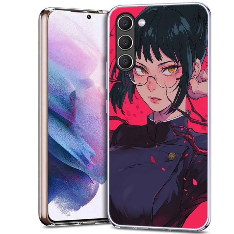 Maki Zenin Jujutsu Kaisen Phone Case for Samsung A54 A14 A24 A34 A17 A37 A57 A55 A35 A25 A15 A13 A23 A33 A53 A07 A05S A04S A03 A