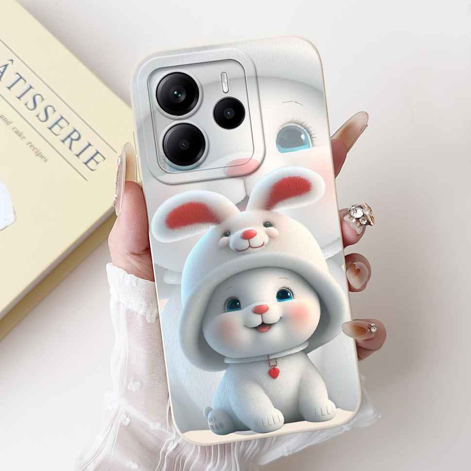For Xiaomi Redmi Note 14 5G Case Panda Pattern Cover Soft Silicone Phone Case For Redmi Note 14 Note14 5G Fundas 6.67"