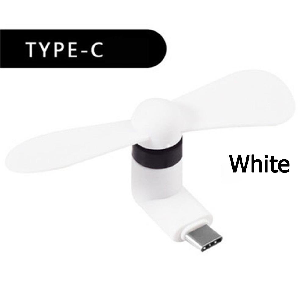 Portable Type C Cooling Fan Mini Micro USB Fan For Mobile Phone Power Bank Gadgets Cool Fans For Macbook Pro Cell Phone Android