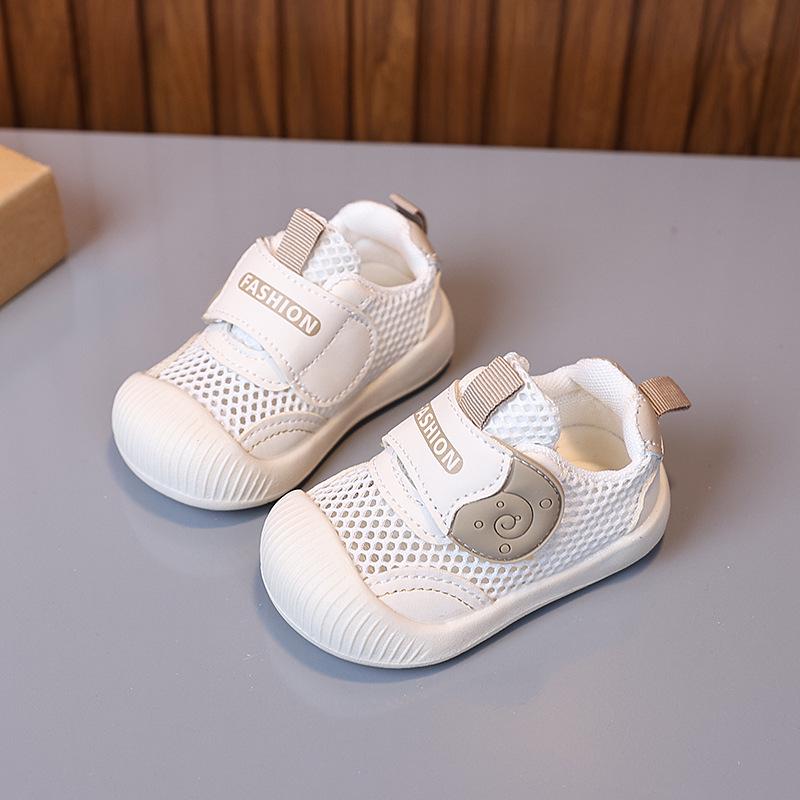 Baby Mesh Walking Shoes - Soft Sole, Breathable, Summer-Ready