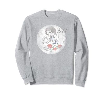 Oficiálny produkt s licenciou Disney [Snehulienka] Odznak koláž. Mikina