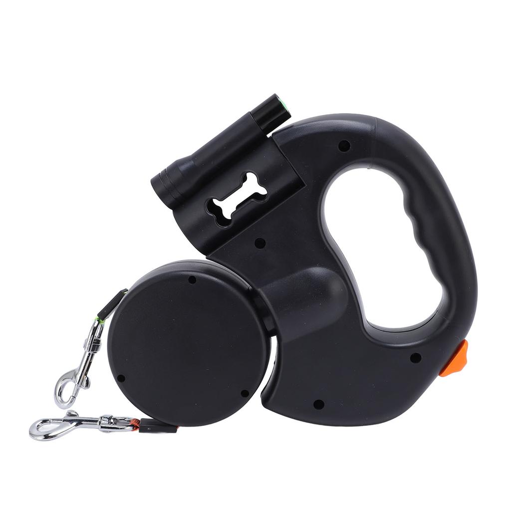 Automatic Retractable Dog Leash Comfortable Grip Increased Control Built In LED Light Dog Walking Leash for Medium Small Dogs