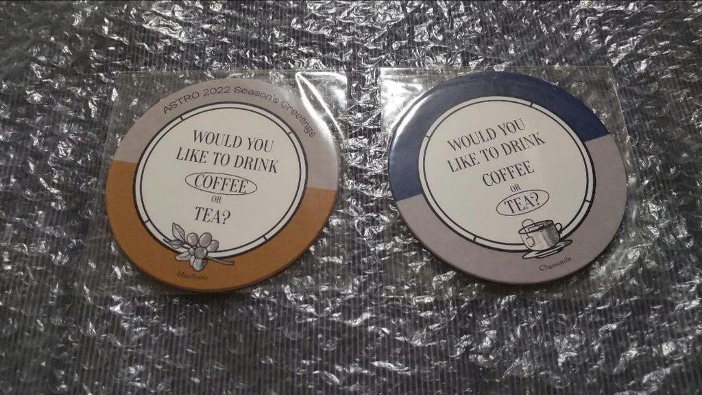 [USED] ASTRO Moonbin 2022 Seagreen Coaster