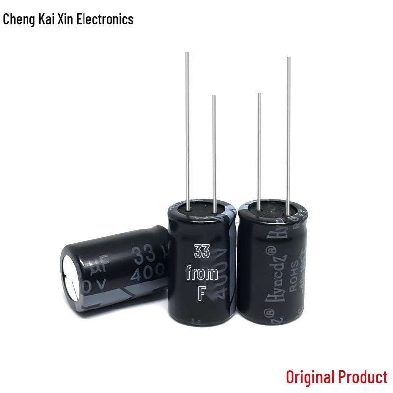 Aluminum Electrolytic Capacitor 400V 33uF, In Stock